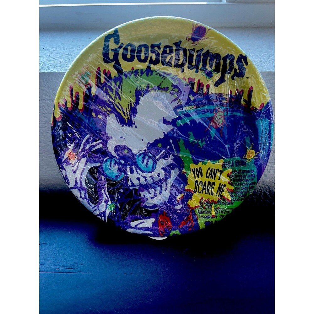 NEW SEALED 8 Hallmark Goosebumps Halloween 6 3/4 In. Paper Plates 90’s  Y2K